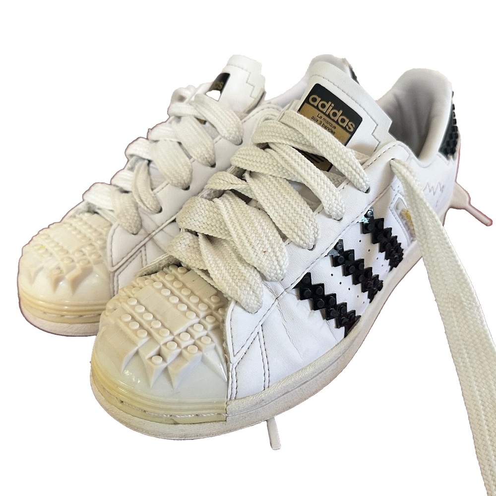 Adidas Superstar x LEGO Sneakers.
